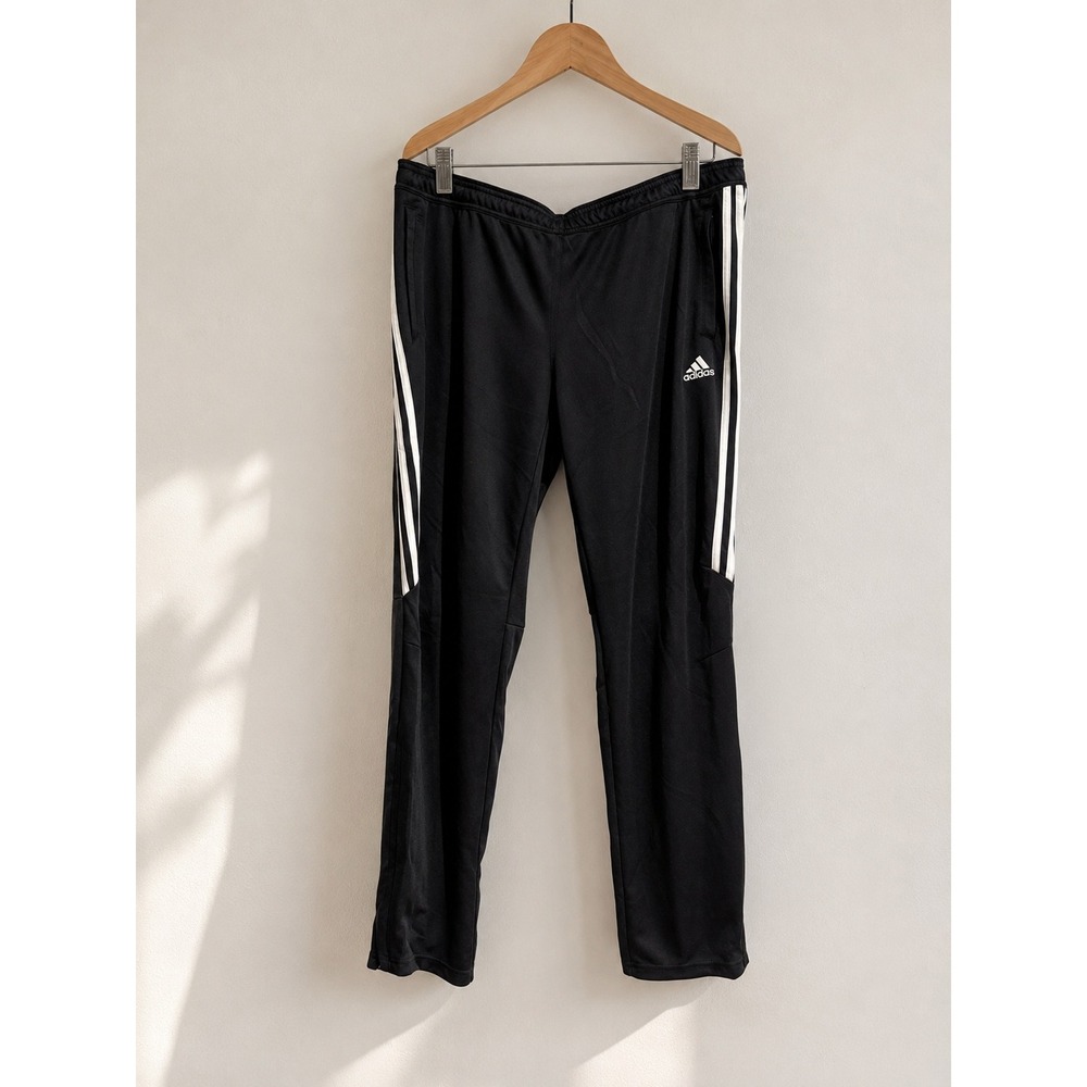 Adidas Men's Black Classic Track Pants Athletic Training Sporty Size 2XL